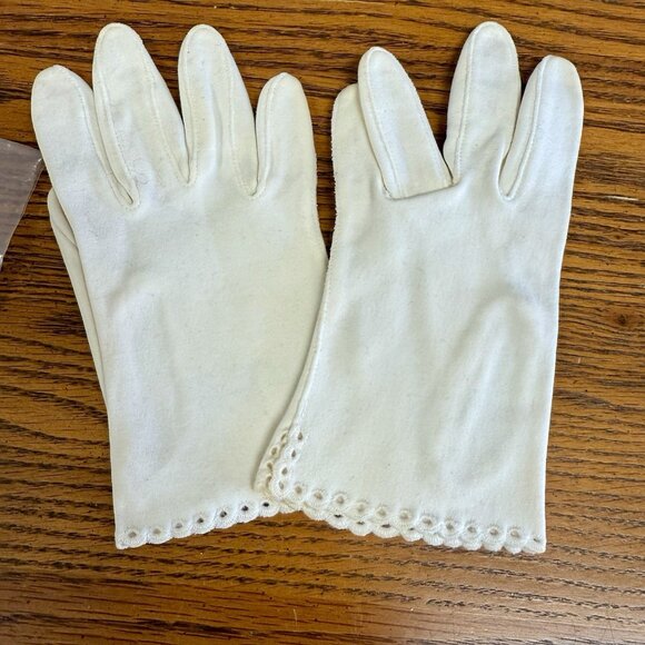 Vtg Miss Aris And Fownes Leather Gloves 1960’s Luxury SZ 6 1/2 Original Bag - Picture 3 of 12